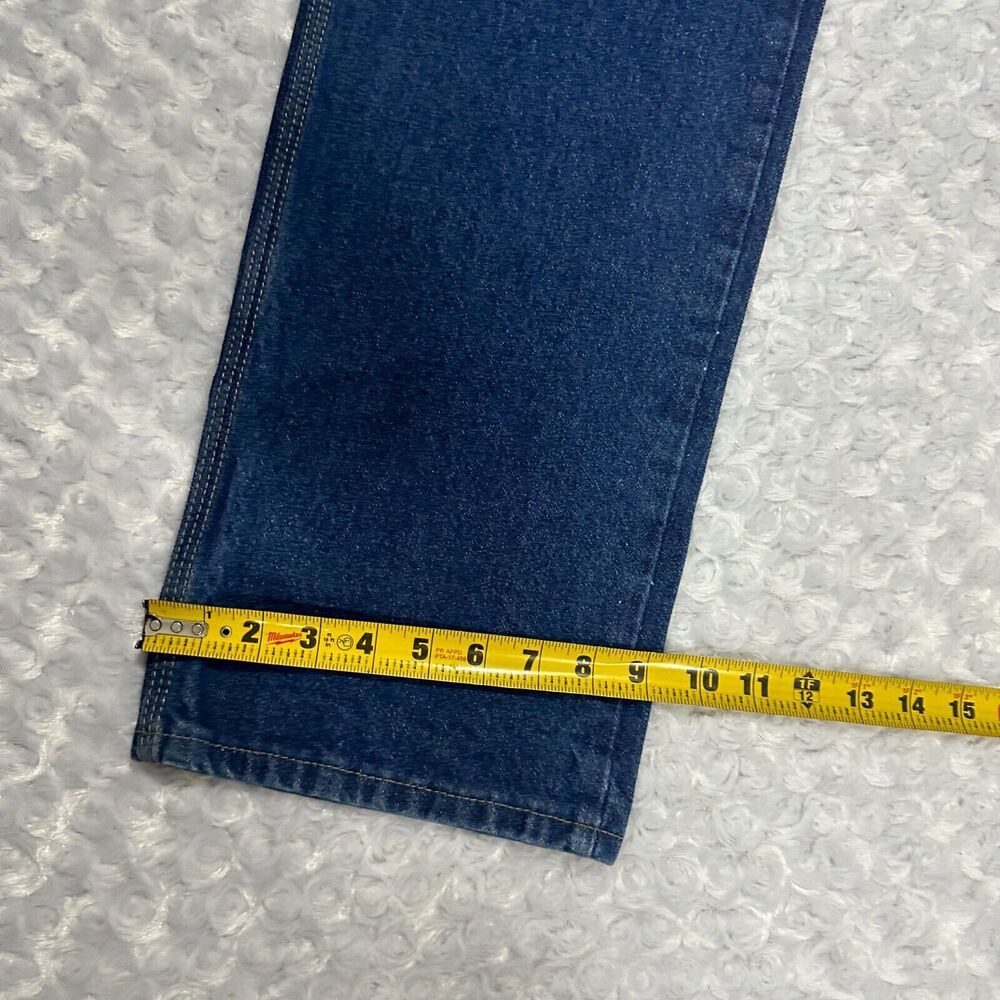 Dickies Jeans Mens 34x33 Carpenter Relaxed Fit Heavyweight Denim Cotton Workwear - Picture 10 of 12